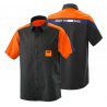 POLO KTM MECHANIC BLACK/ORANGE/NAVY