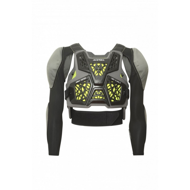 Veste ACERBIS X-AIR LEVEL 2 - Noir/Jaune - 0024537.318 - Neuve Avec Étiquettes