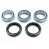 KIT DE ROLAMENTOS E VEDANTES DE RODA TRASEIRA HONDA / SUZUKI